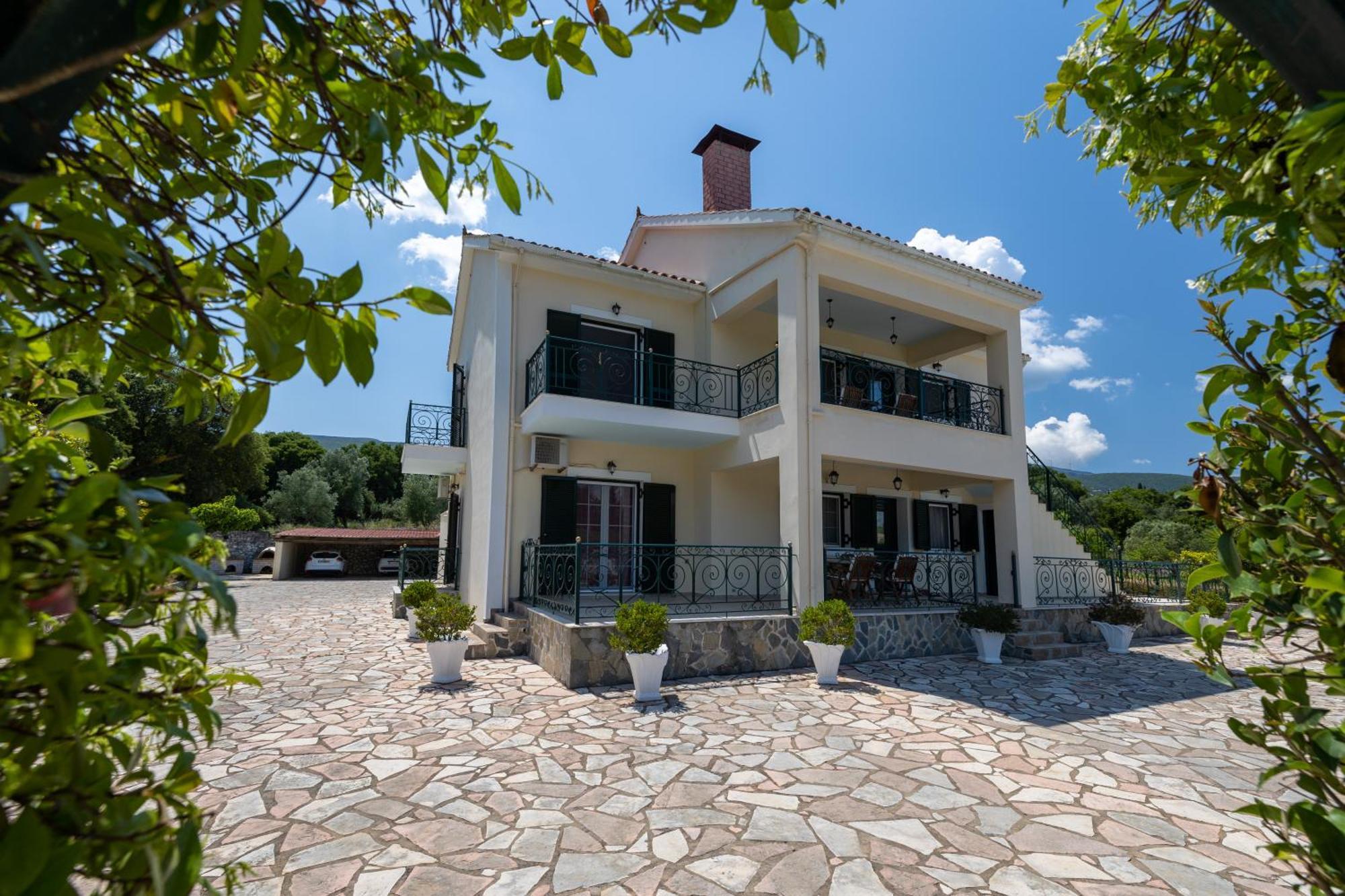 Arte Villa Nefeli Apartment Sami  Bagian luar foto